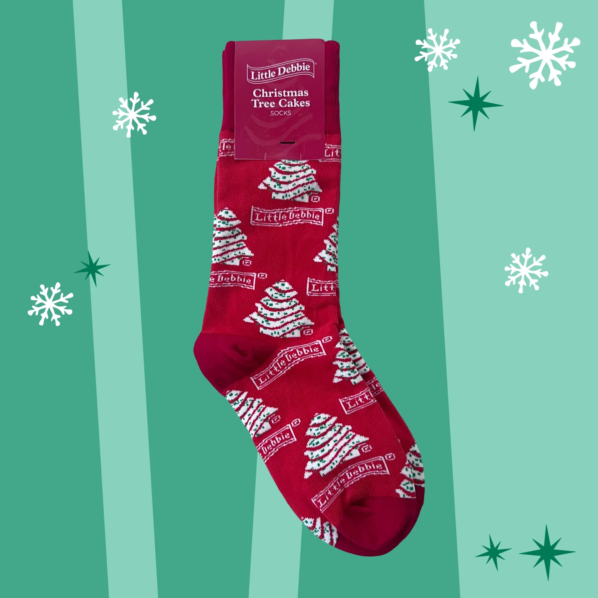 Little Debbie® Christmas Tree Cakes® Socks