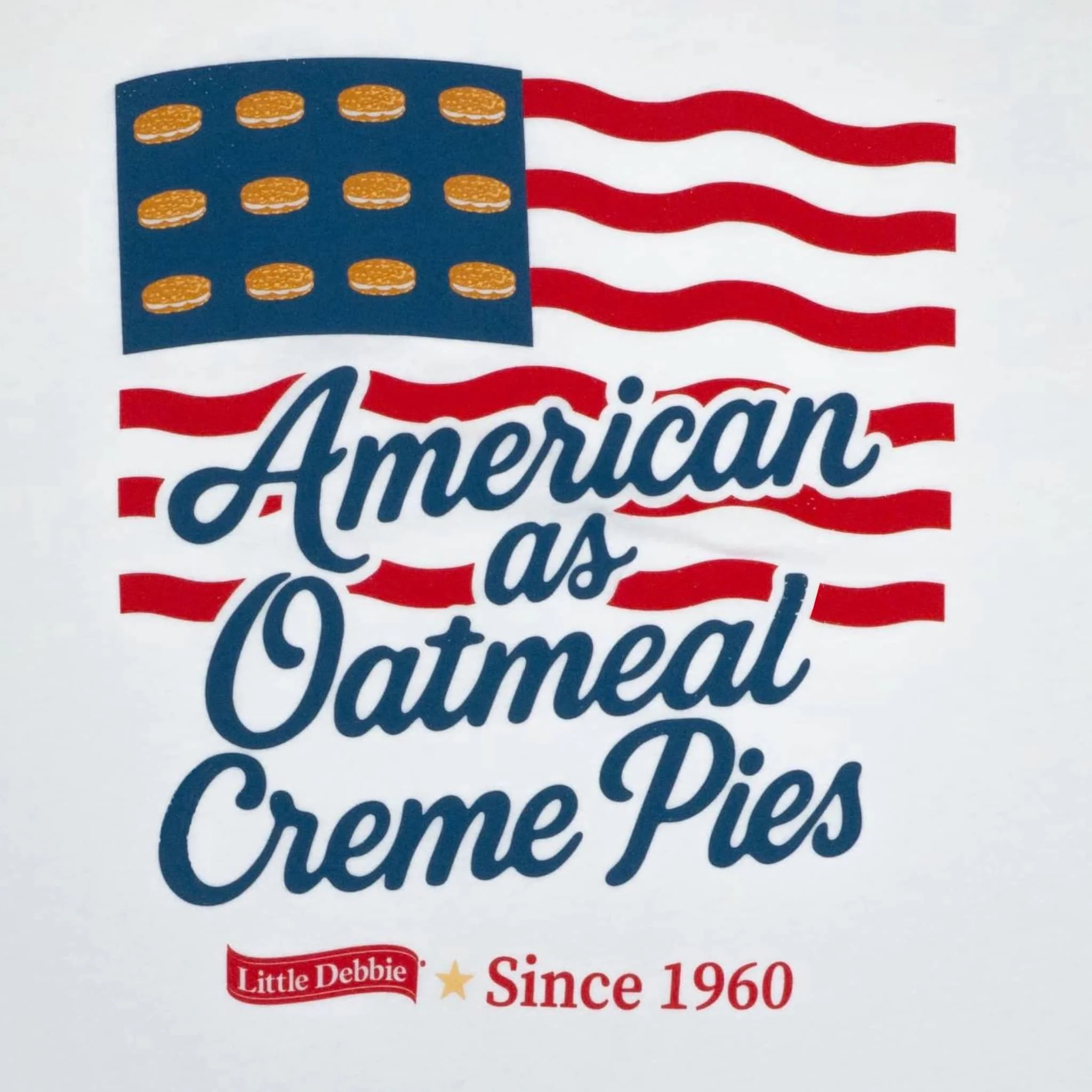 American as Oatmeal Creme Pies Sweet Tee