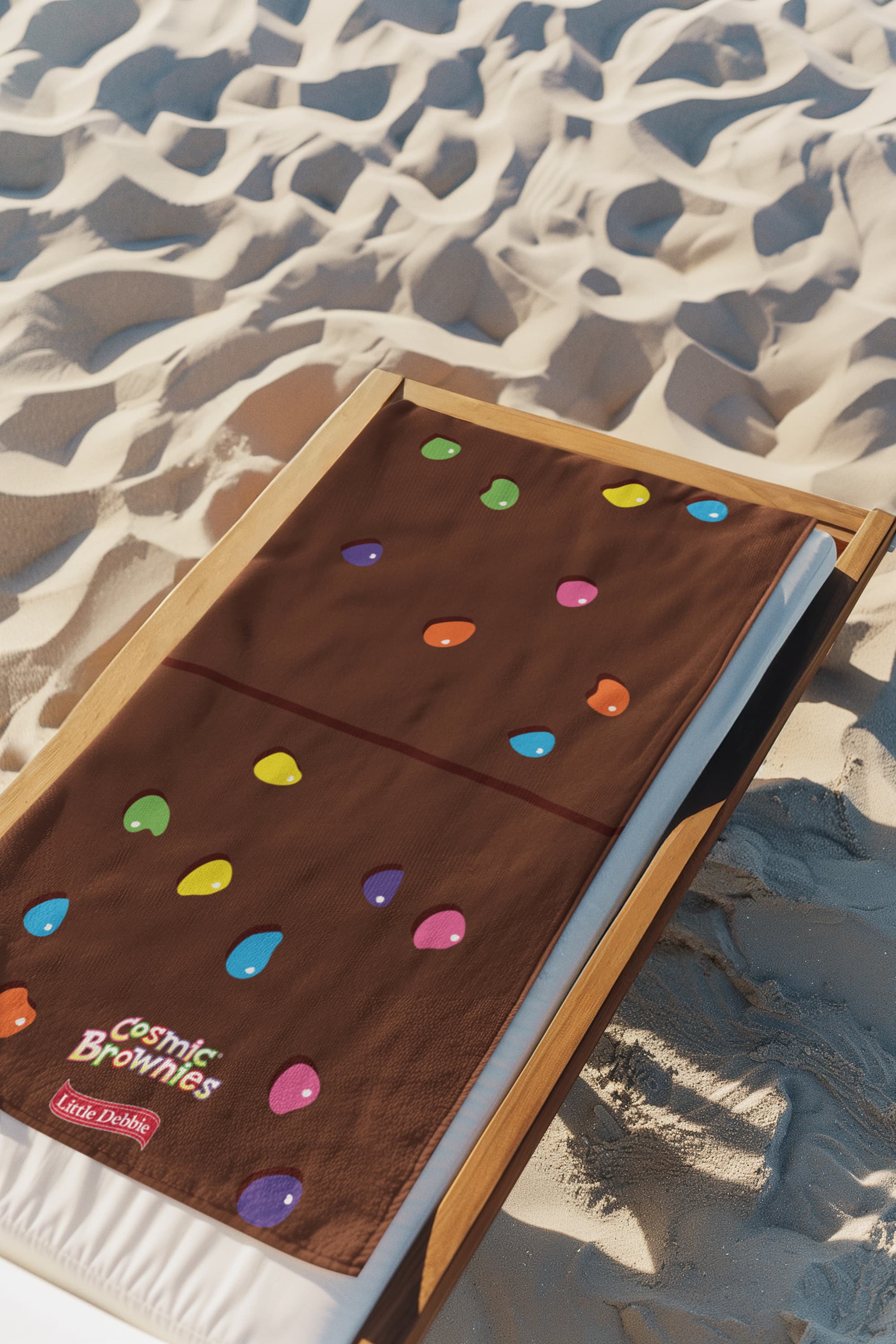 Cosmic Brownie Beach Towel 3 Cosmic Brownie Beach Towel