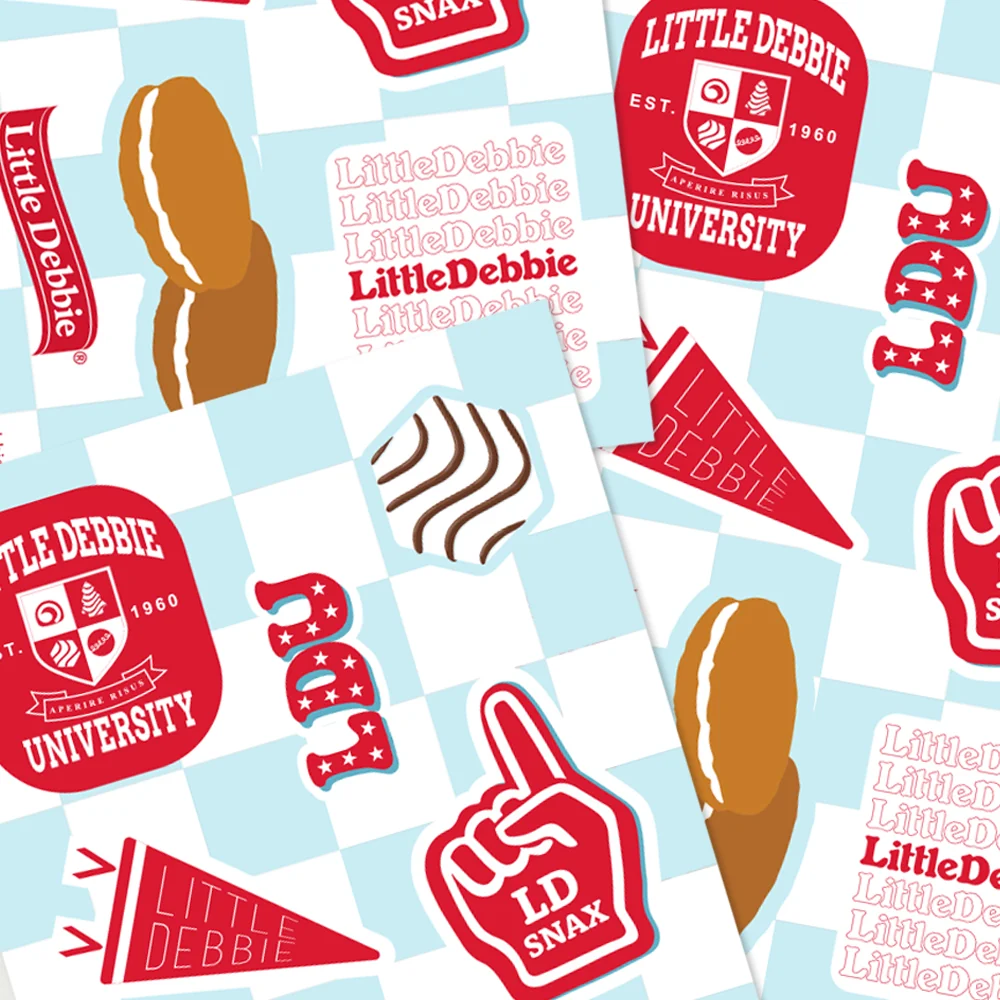 Little Debbie® University Sticker