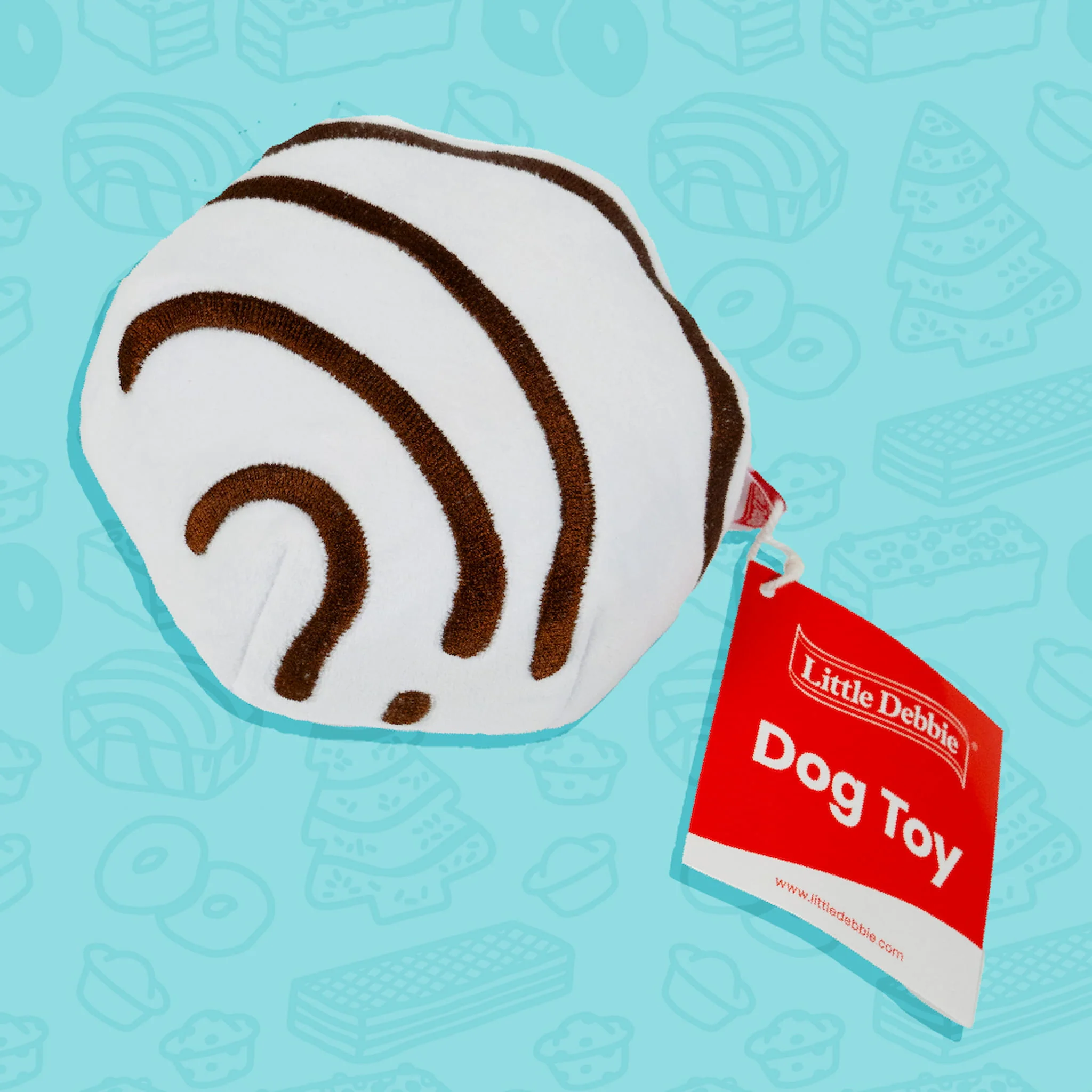 Zebra® Cakes Small Dog Toy