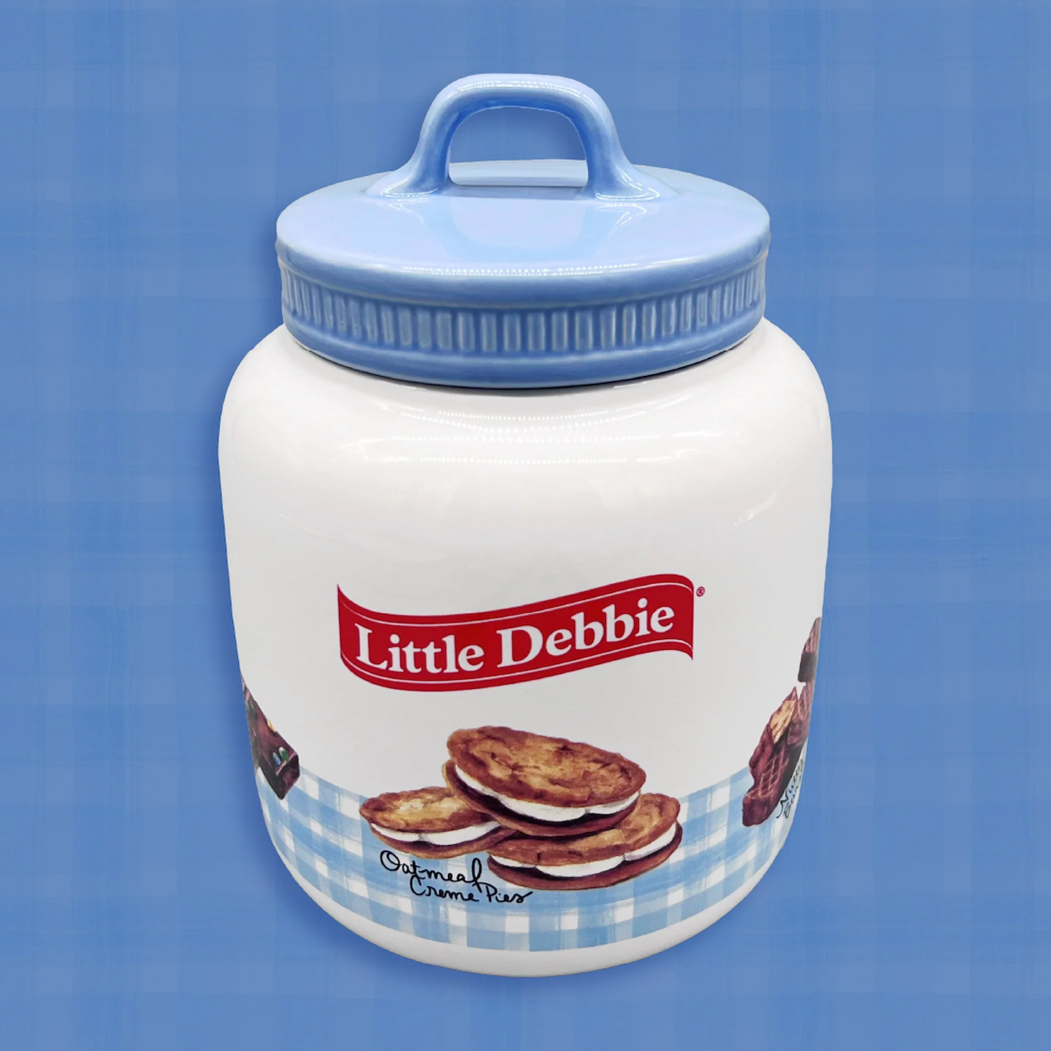 Little Debbie® Collectible Gingham Cookie Jar
