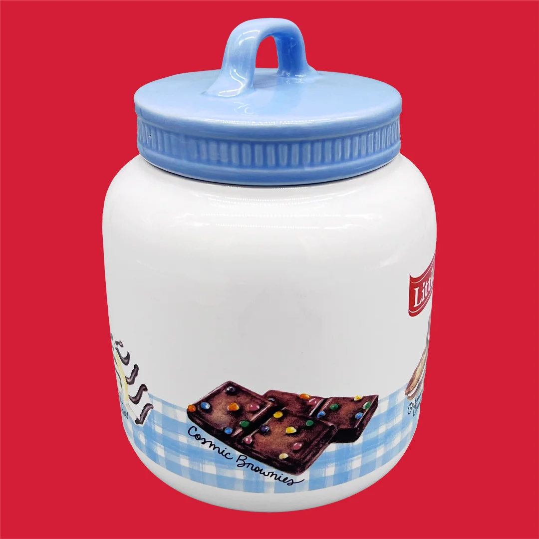 Little Debbie® Collectible Gingham Cookie Jar 7 Little Debbie® Collectible Gingham Cookie Jar