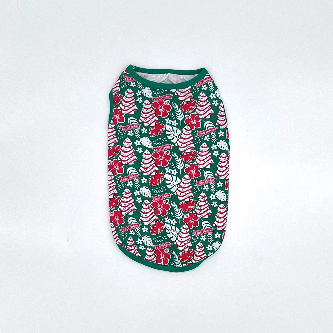 Little Debbie® Hawaiian Dog Shirts: A Pawsome Tropical Adventure!